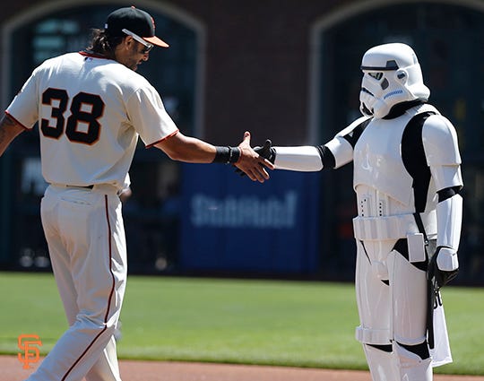 Gallery: Empire Invades AT&T Park for San Francisco Giants' Star Wars Day