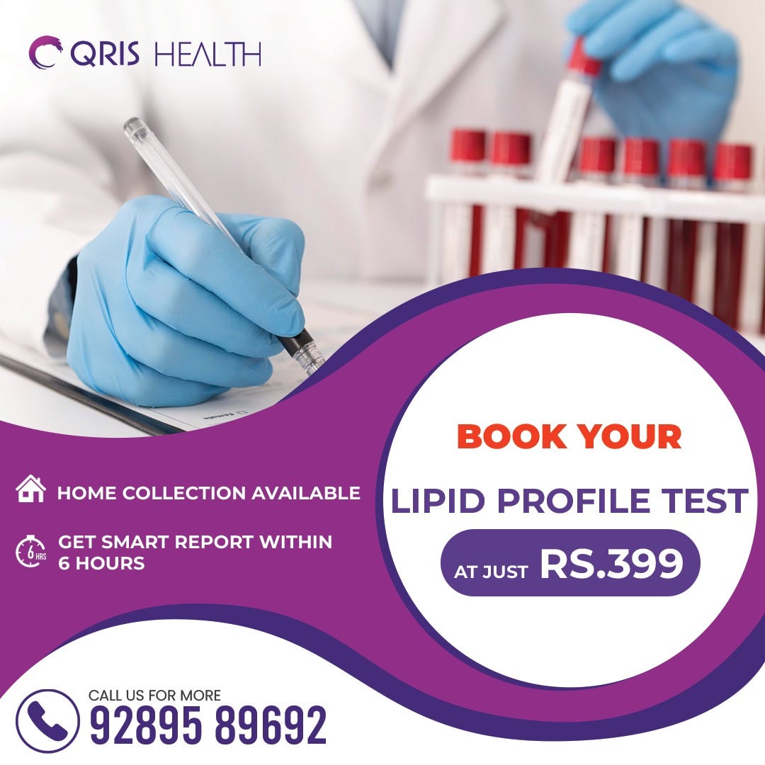 Lipid Profile Test. Unlocking Heart Health Get Your Lipid… by Qris