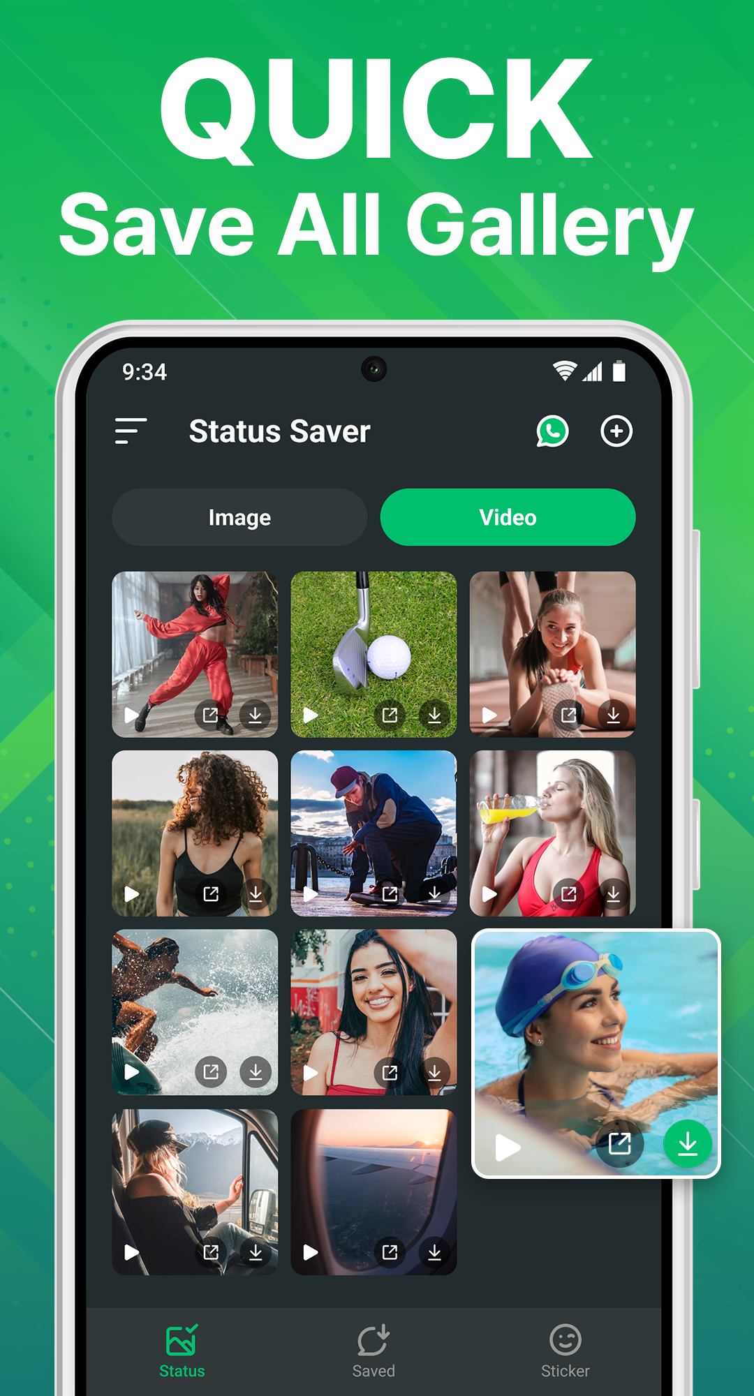 Status Saver - Video Download – Apps no Google Play