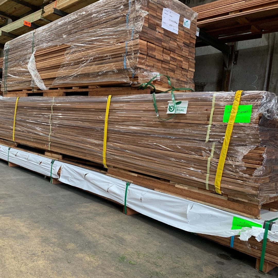 How to Prevent Merbau Decking Boards from Splitting?