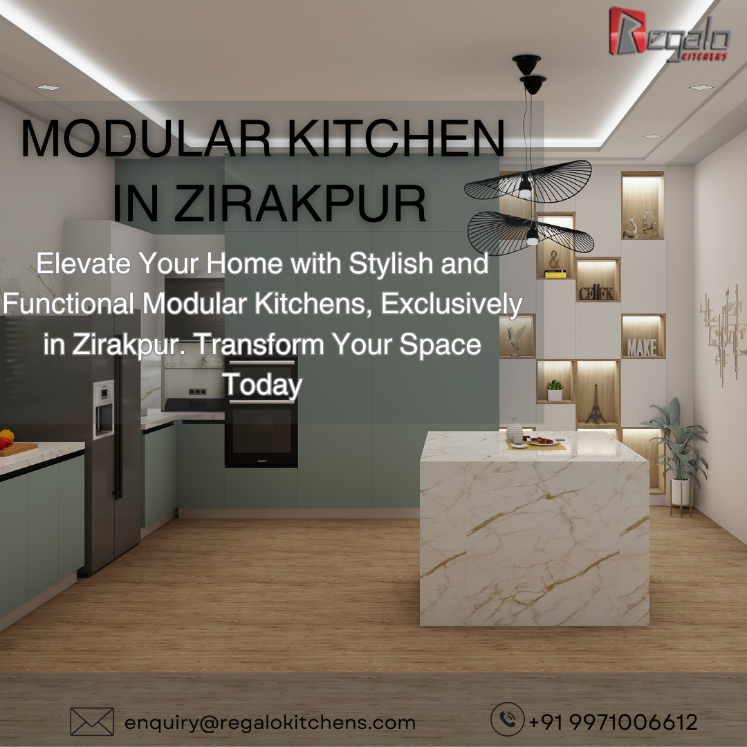 Modular Kitchen in Zirakpur | Regalo Kitchens - Itnseo - Medium