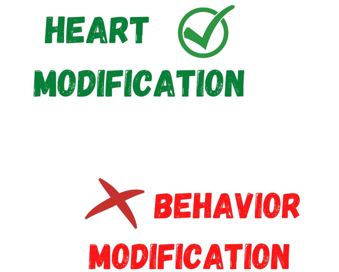 Heart Modification > Behavior Modification | by Fix Your Crown | Medium