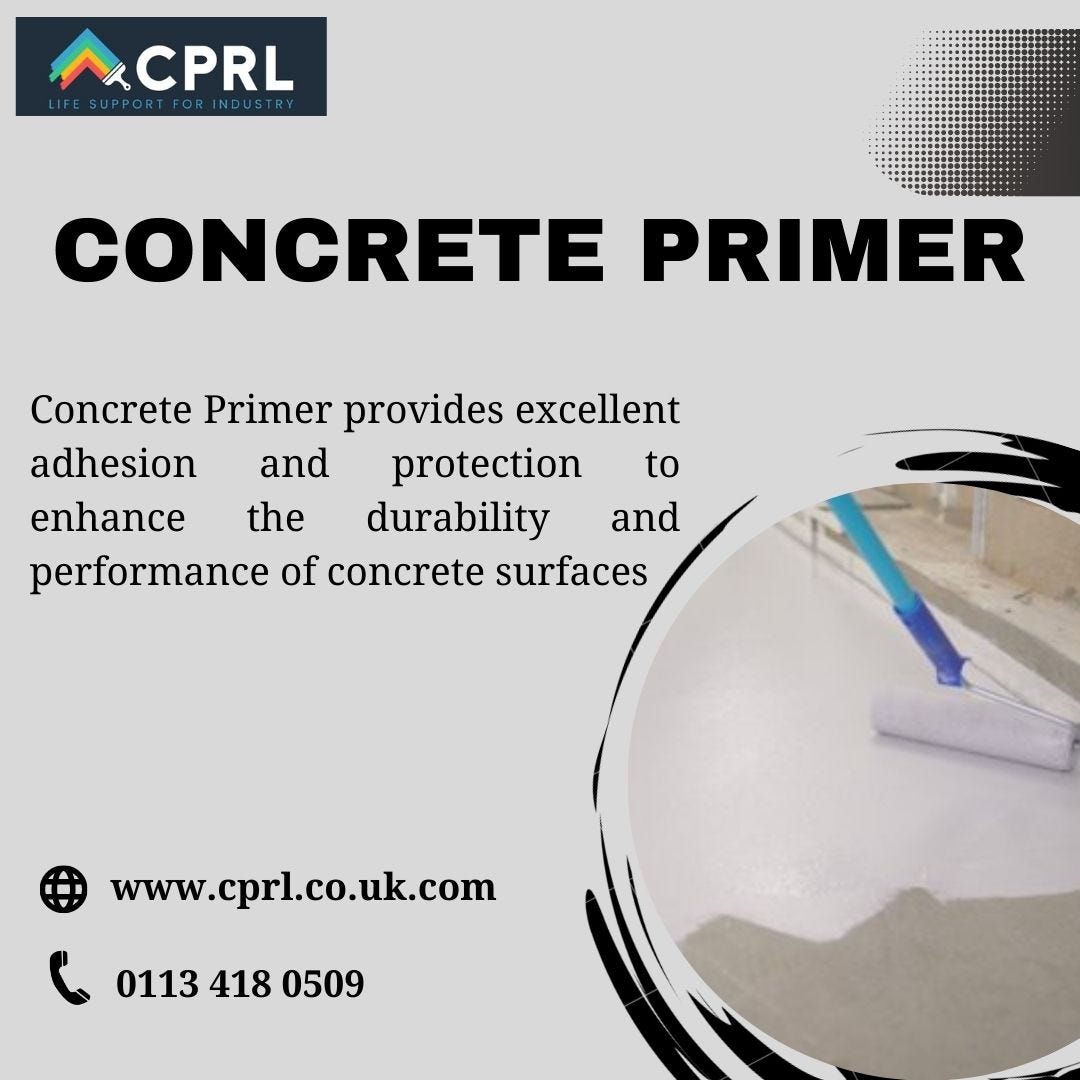CPRL Get the Best Concrete Primer Solutions in the UK! CPRL UK Medium