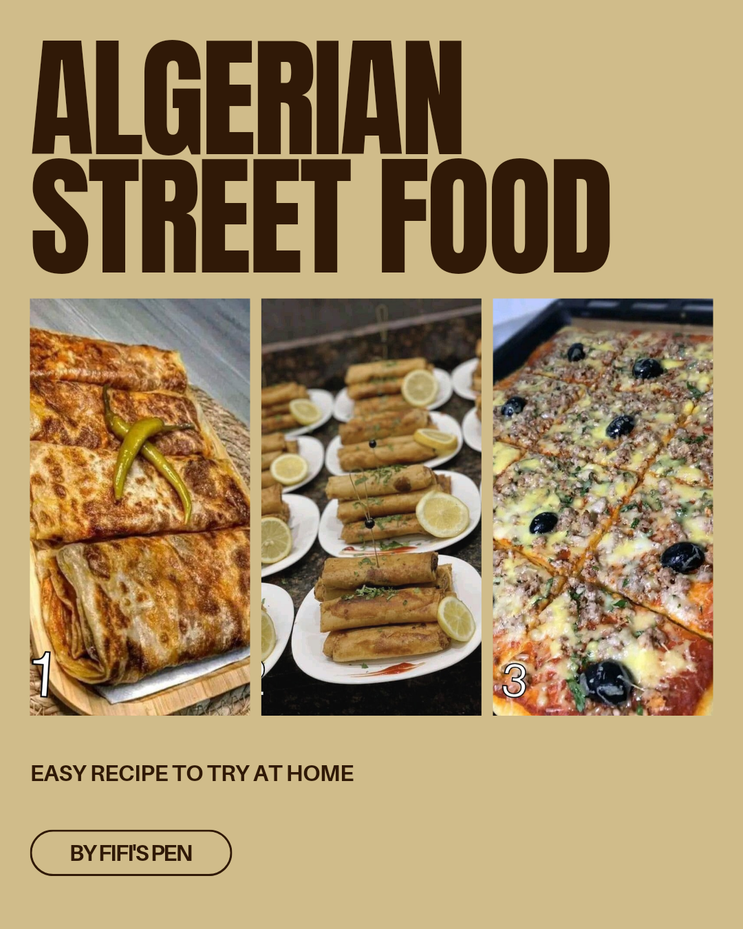 Algerian street food. Try to make it at home. | by Fifi's Pen | Jul