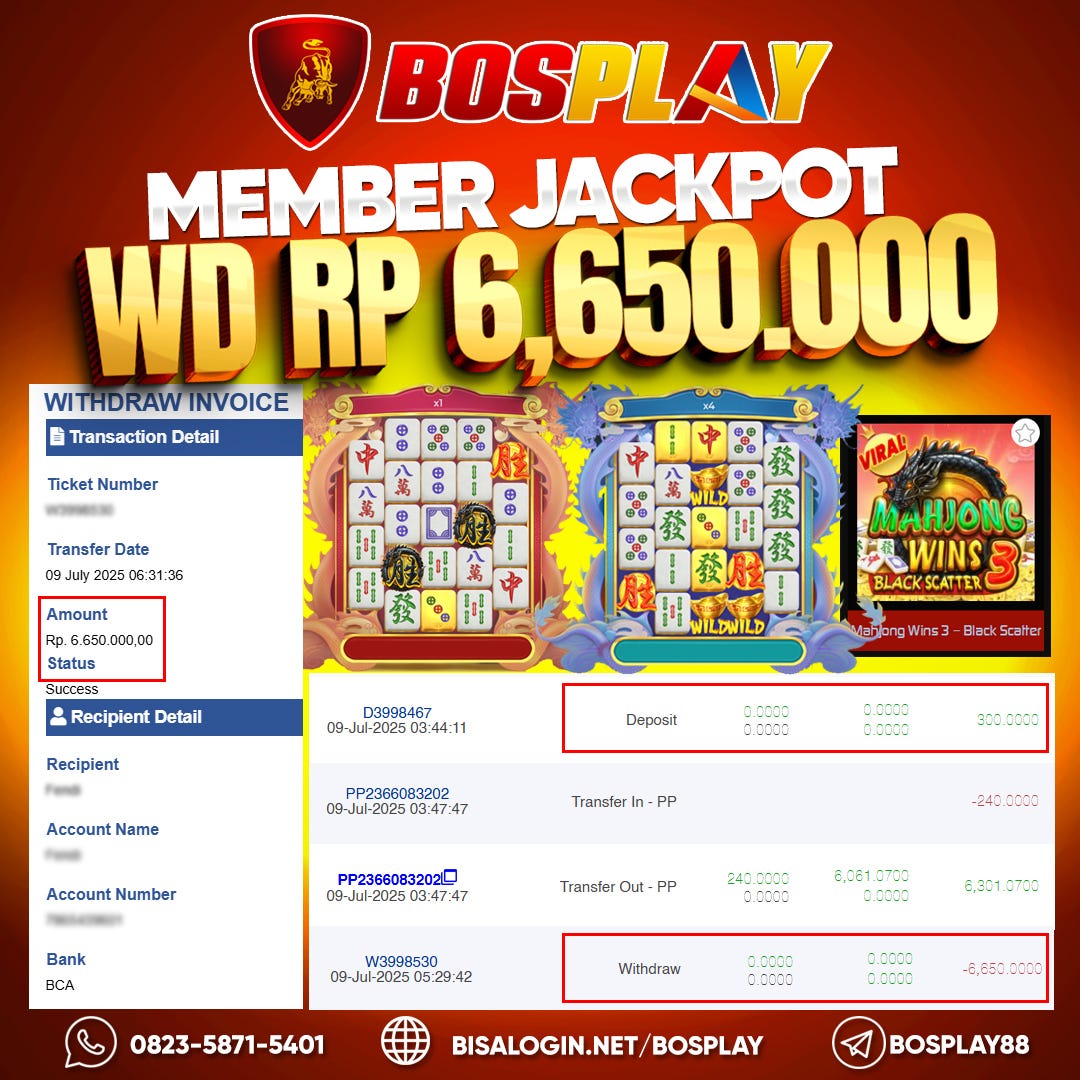 MEMBER JACKPOT MAHJONG WINS 3 SCATTER HITAM