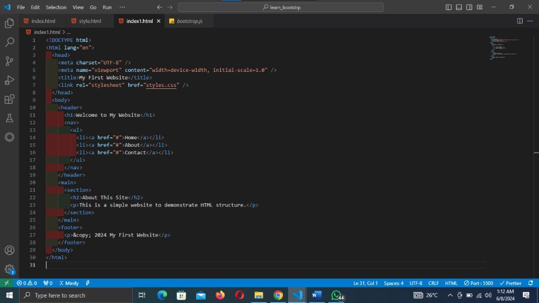 Building a Simple Website with HTML To build any website, you need to ...