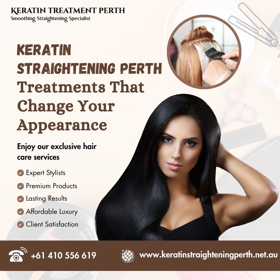 Keratin Hair Straightening Perth — Transform Your Hair with Long-Lasting Smoothness