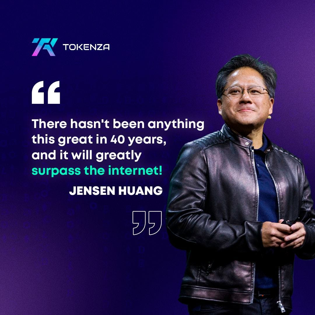 💻 NVIDIA boss Jensen Huang on artificial intelligence — “there hasn’t
