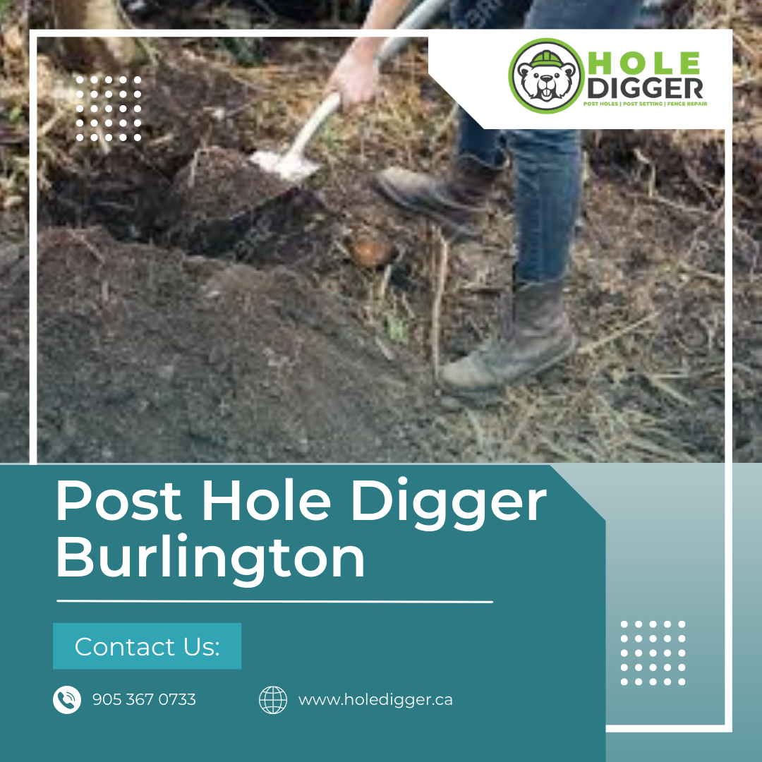 Get Post Hole Digger services in Burlington HoleDigger Medium