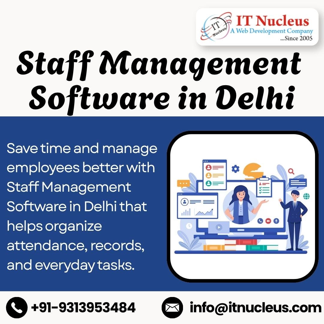 Staff Management Software in Delhi