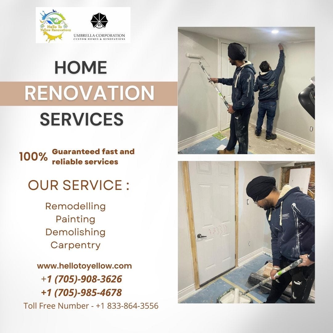Transform Your Home with Hello to Yellow: The Best Home Renovation Service at Your Doorstep | by ...