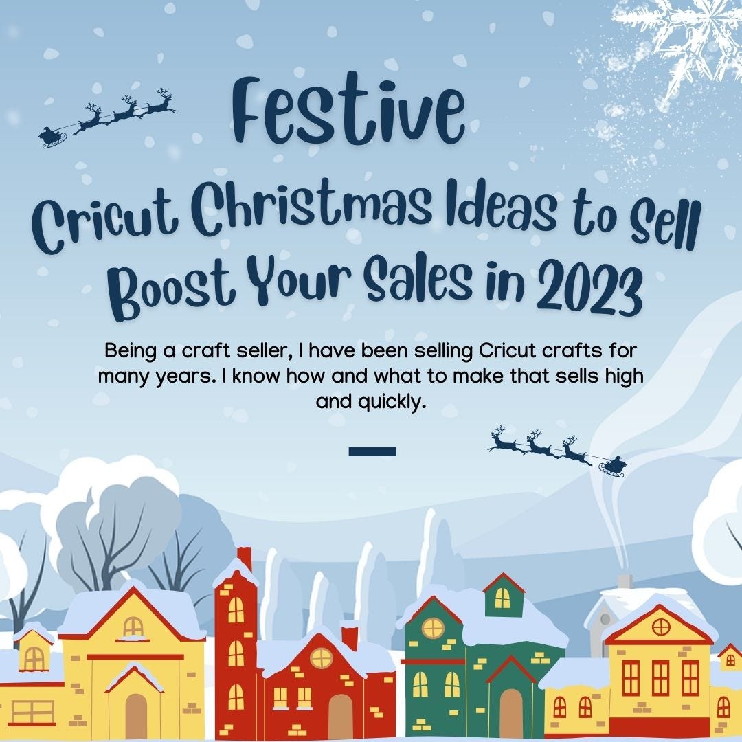 Cricut Christmas Ideas To Sell