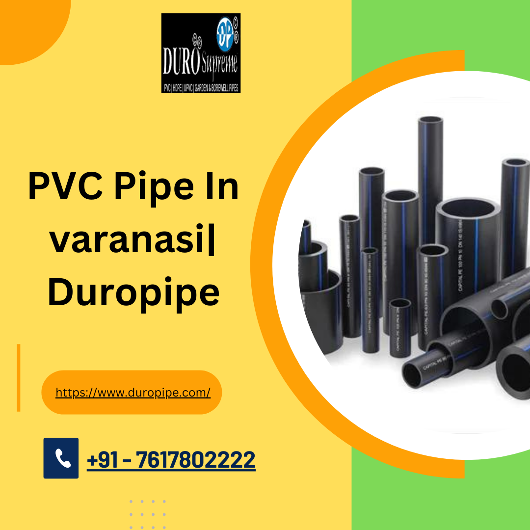 PVC Pipe In Varanasi Duropipe Duropipe Medium