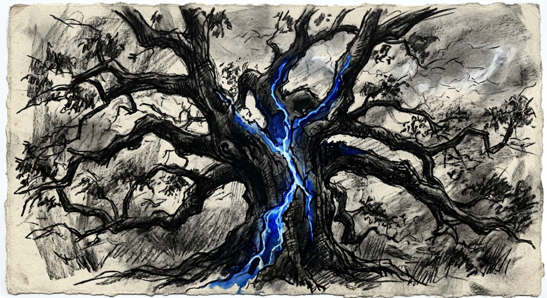“Nature is not a resource to be tamed; it is a force to be reckoned with.” Art Sketch by Misselbereth