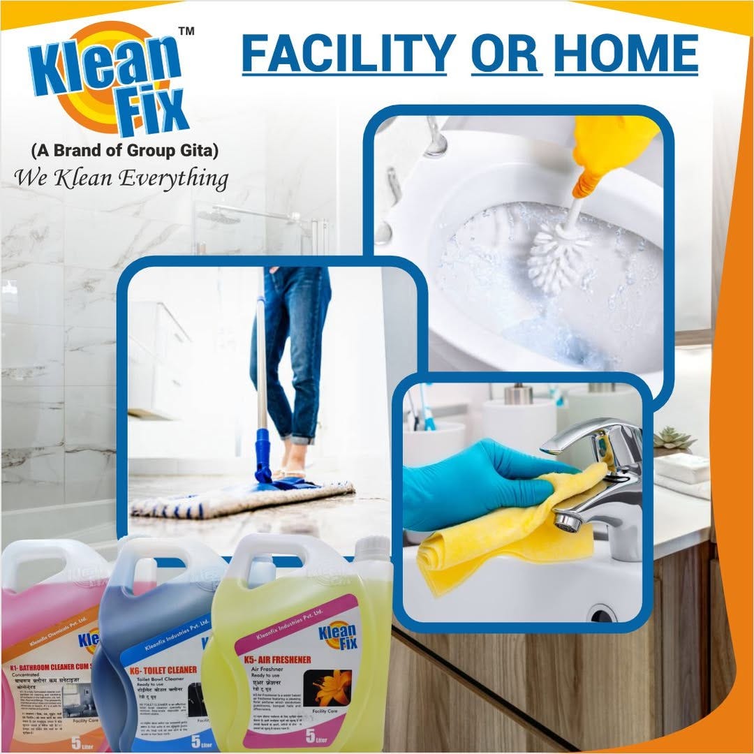 Kleanfix as a Facility Care Chemical Solutions Manufacturer for Large-Scale Maintenance