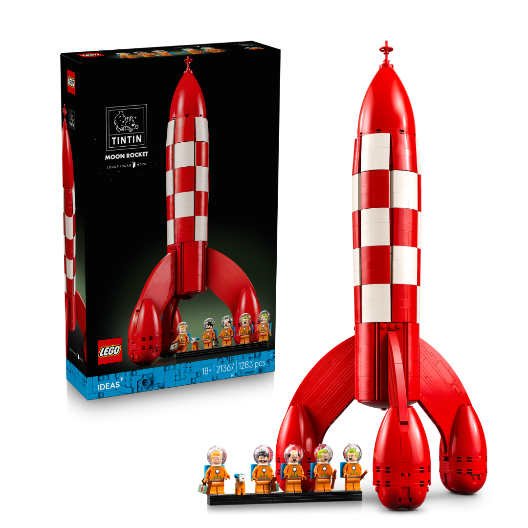 How Tintin Fans Finally Launched a LEGO Rocket