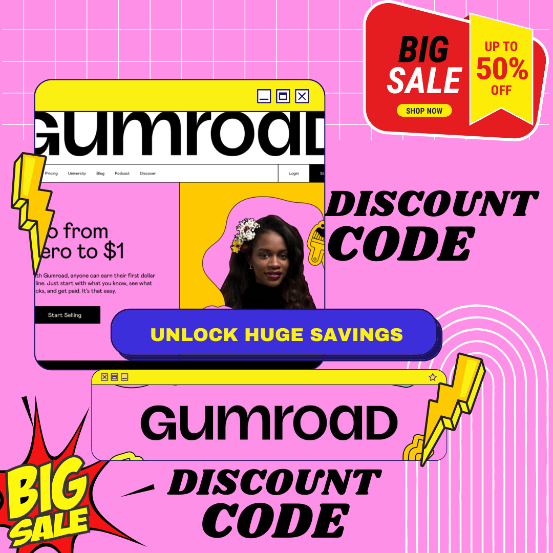 GUMROAD Discount Code — Get Up To 50 Off in July 2024 by Luis Ruth