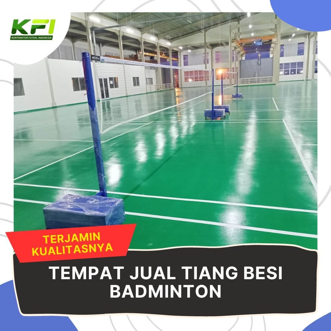 Tiang Net Badminton Portable Berkualitas Tinggi by Penyedia Alat