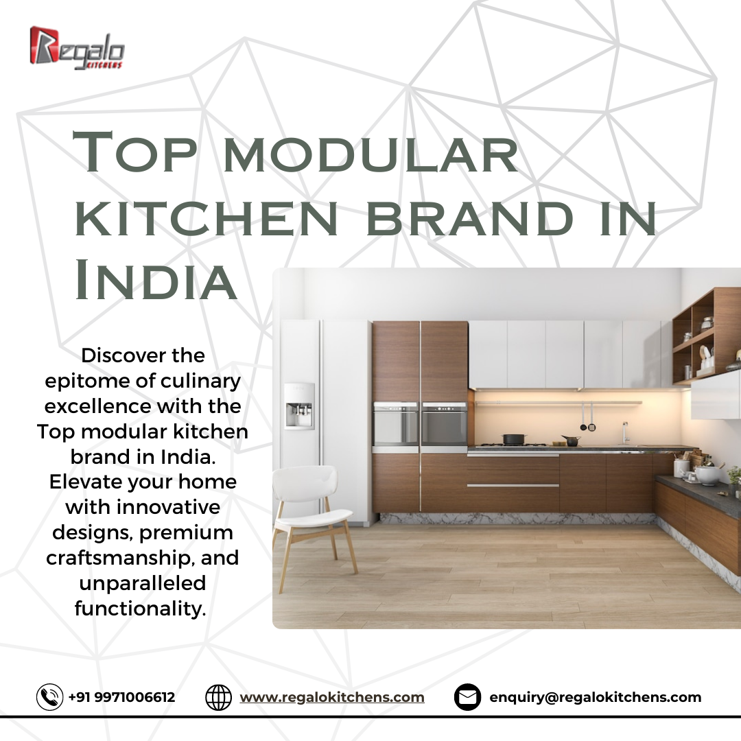 Top Modular Kitchen Brand In India - Regalo Kitchens - Medium