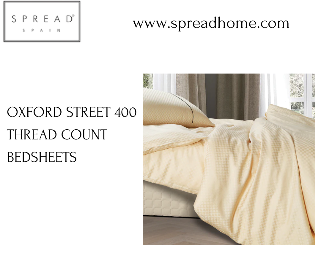 Spread Spain Bedsheet with 400 thread count Spread Spain Medium
