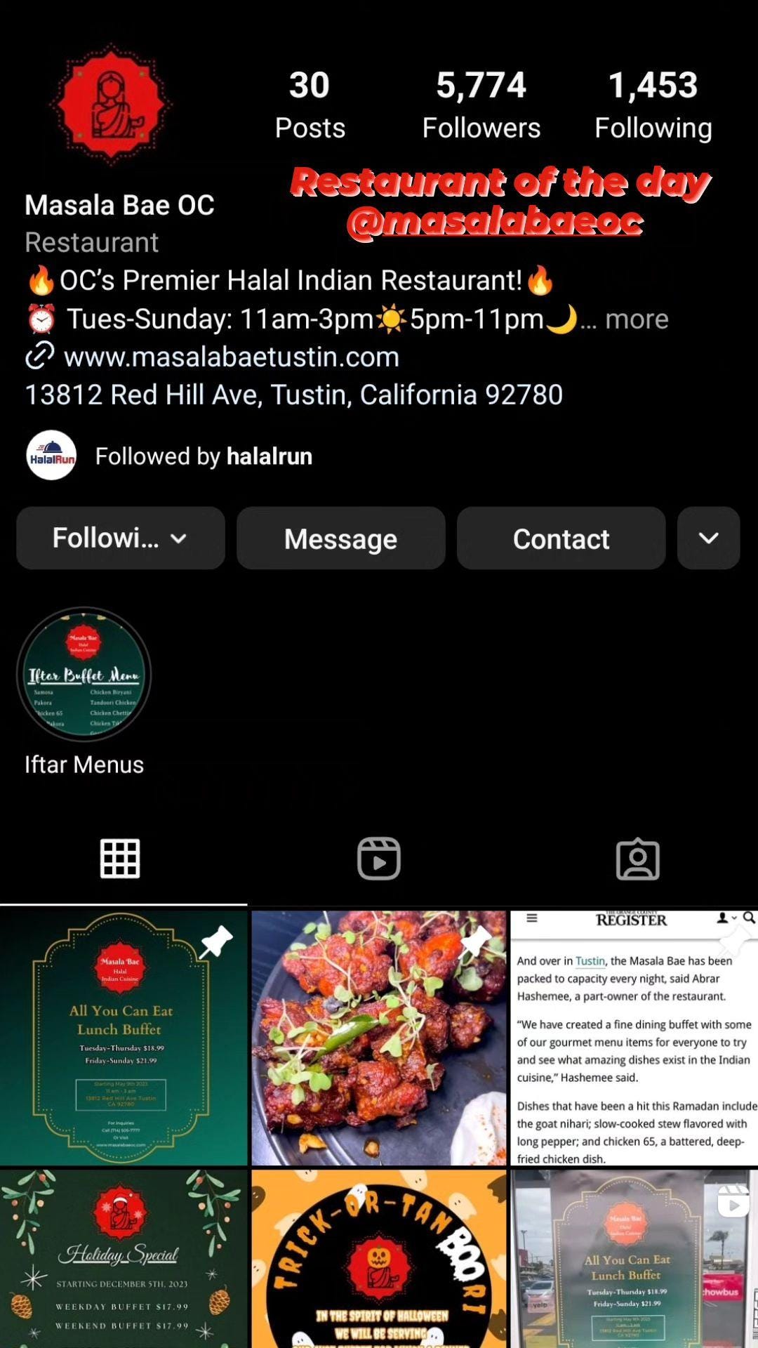 Masala Bae, Tustin Restaurant of the Day Zeeshan Zaidi Medium