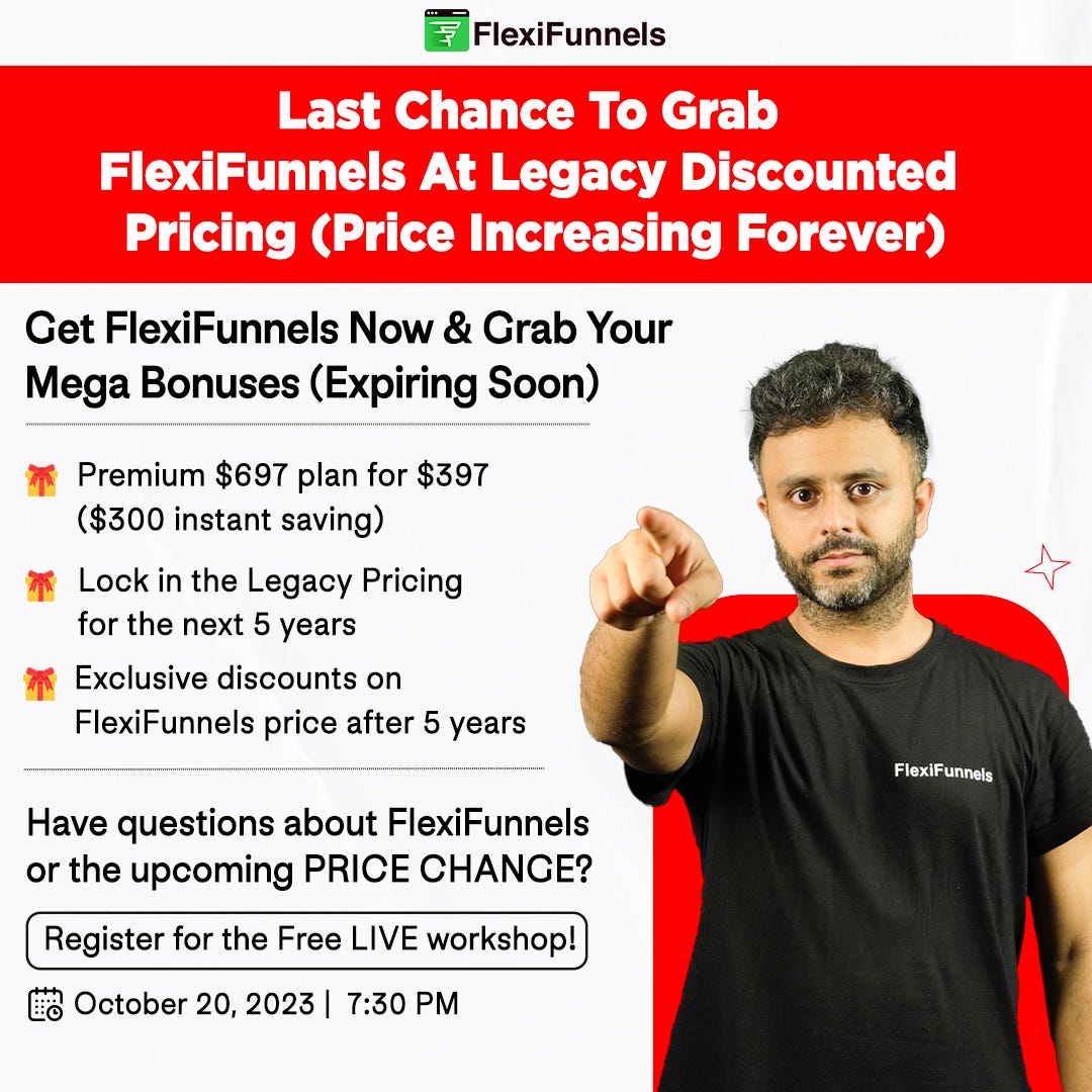 Flexifunnels Pricing Plan: Unlock Affordable Sales Funnel Success