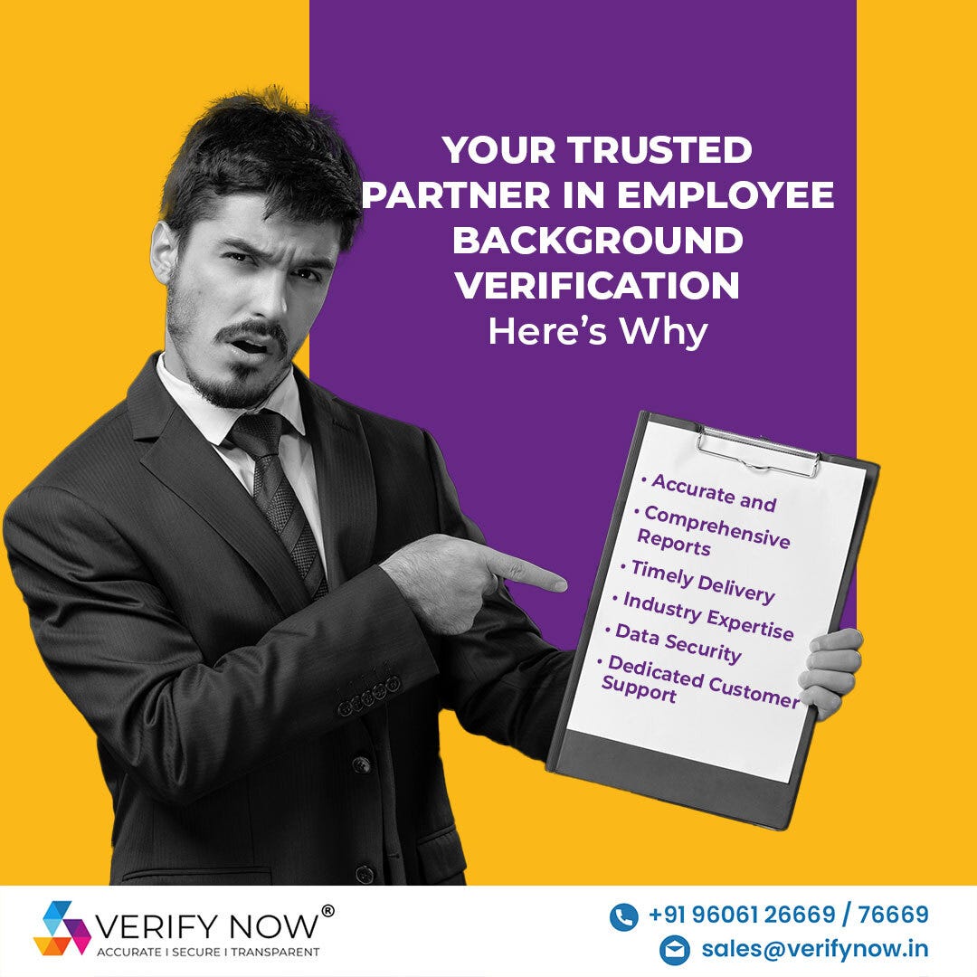 Best Background Verification in Bangalore by verifynow Medium