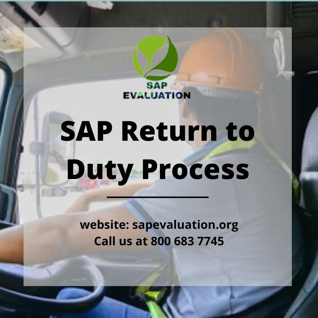 SAP EVALUATION SAP for DOT Call 800 683 7745 by