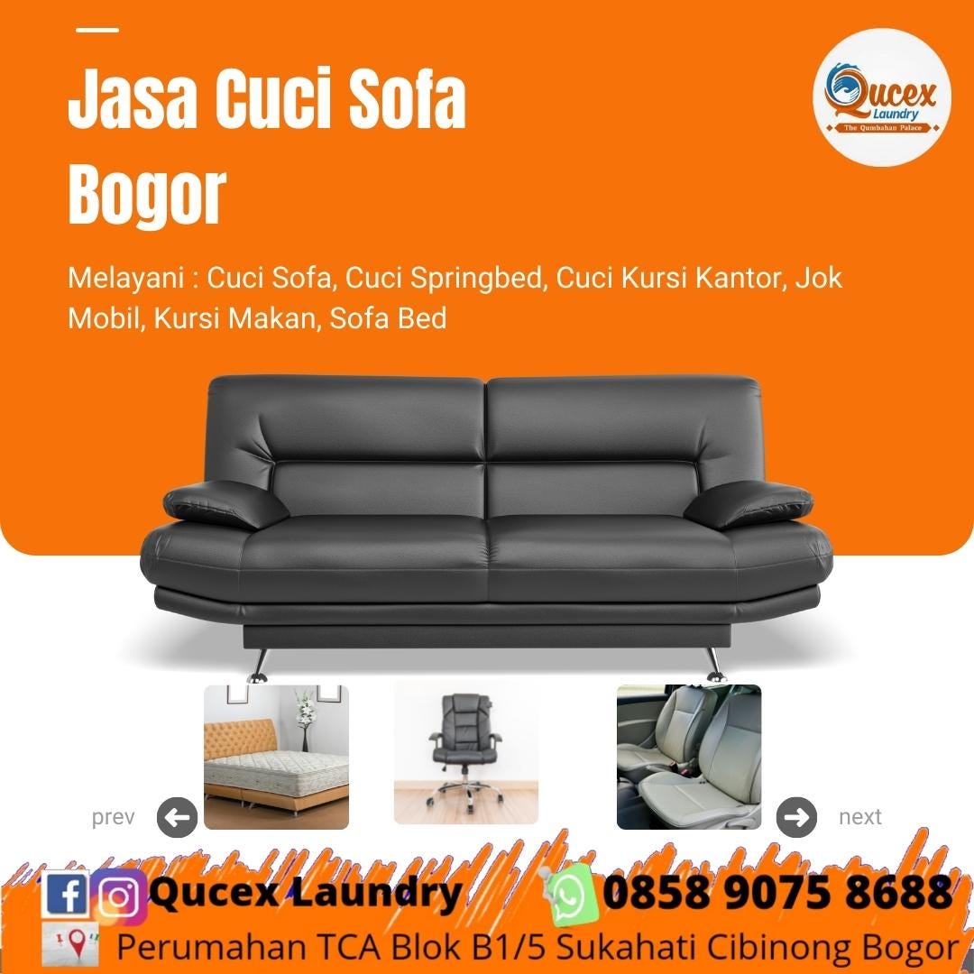 TEMPAT LAUNDRY SOFA CIBINONG 0858 9075 8688 Jasa Cuci Sofa di