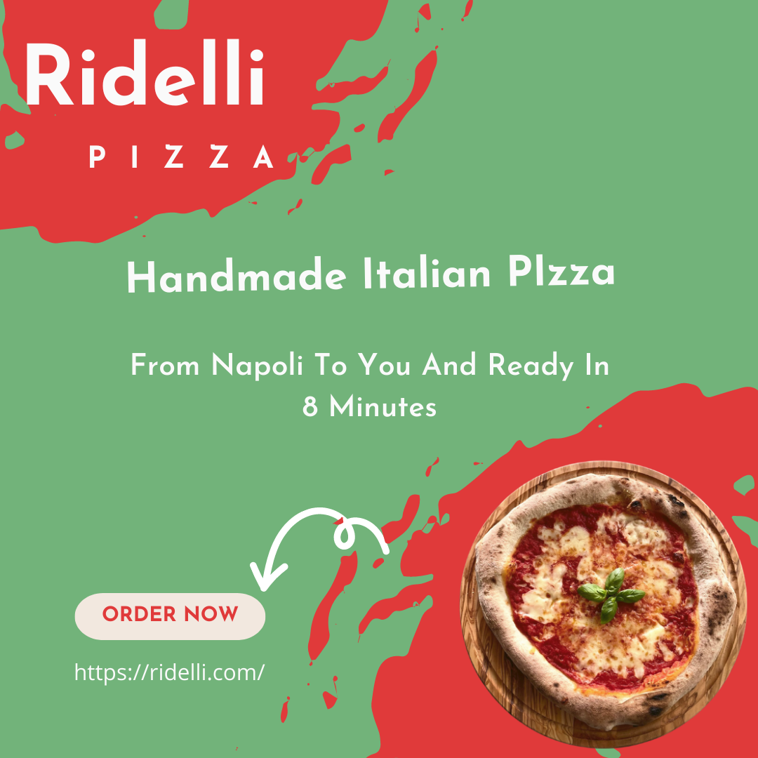 Italian Tomato Pizza Ridellipizza Medium