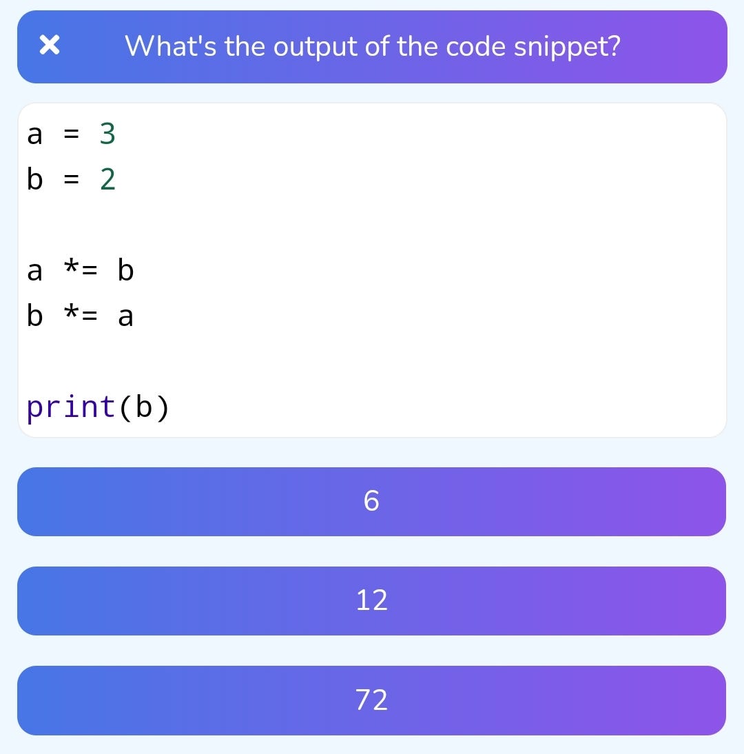 What is the output of following Python Code? - New Technology - Medium