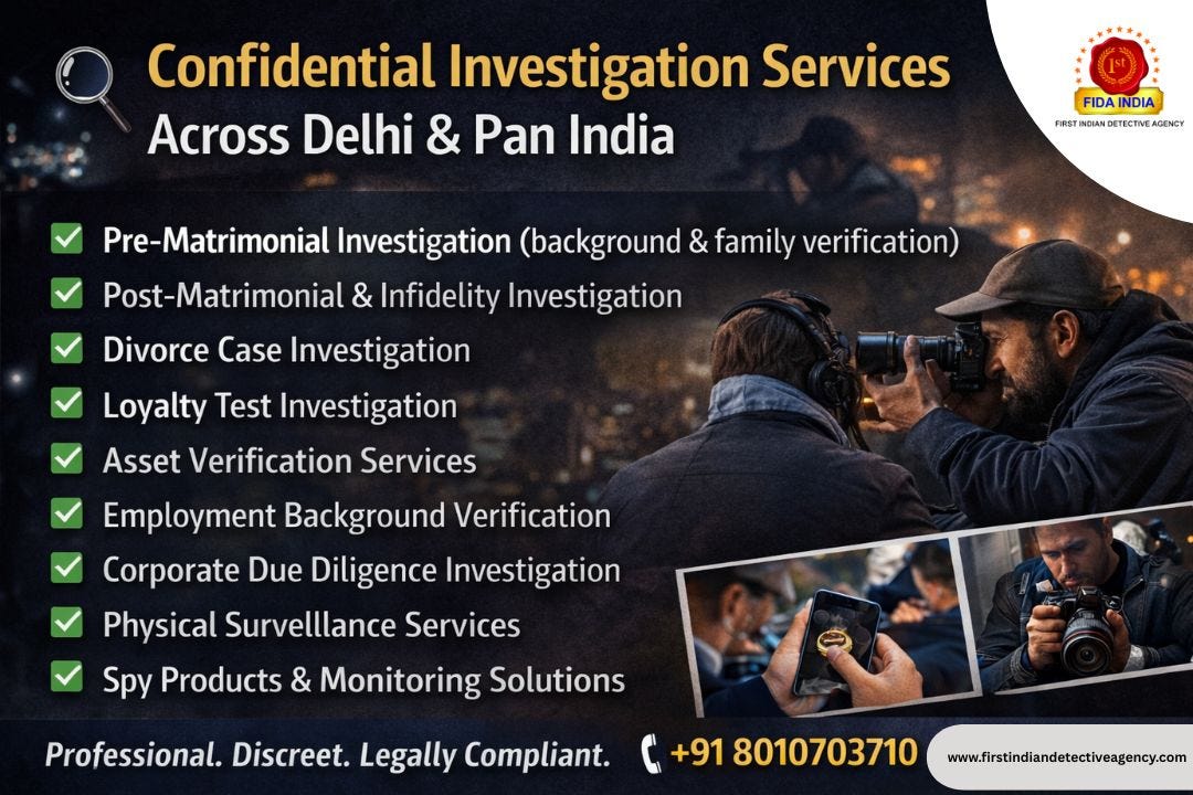 Truth Before Trust — India’s Professional Detective Agency for Verified Investigations