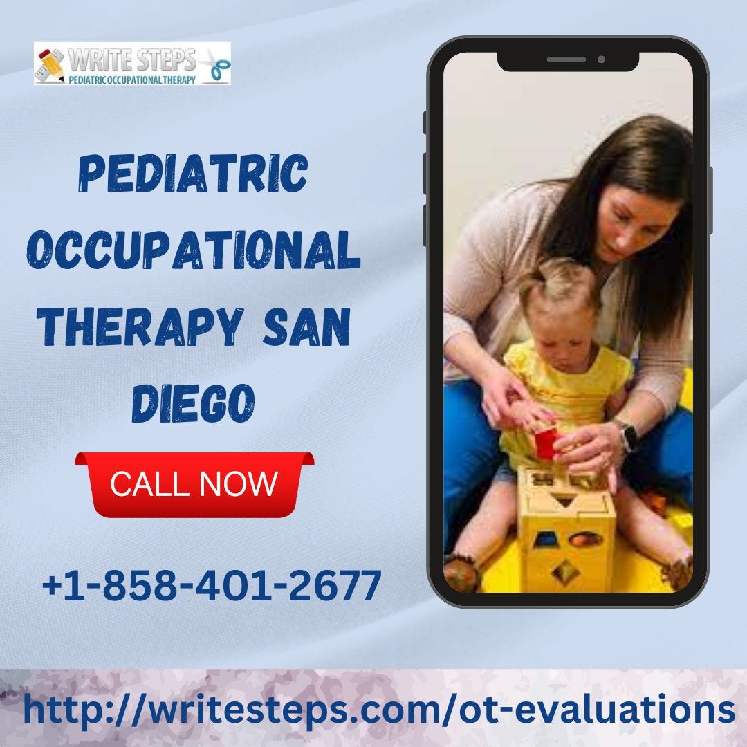 Pediatric occupational therapy san diego - writesteps - Medium