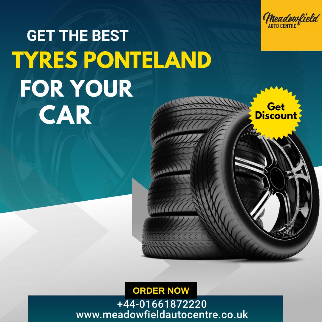 Buy Tyres Ponteland at the Cheapest Price - Meadowfield Auto Centre ...