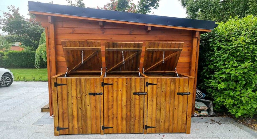 Wheelie Bin Storage Solutions. Double Wheelie Bin Storage chest is… | by  worcahols | Medium