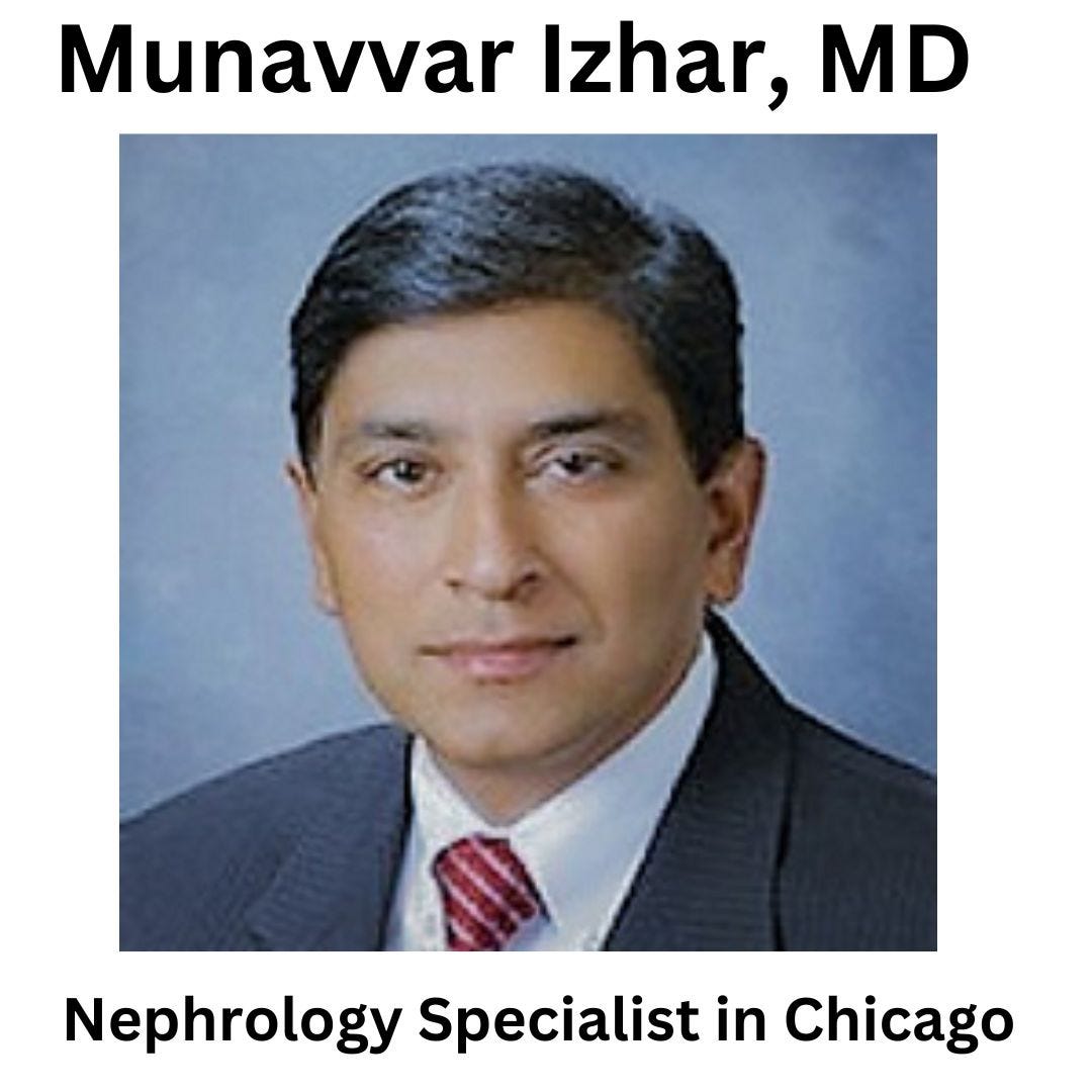 Unveiling Excellence Dr. Munavvar Izhar MD Your Trusted Nephrologist