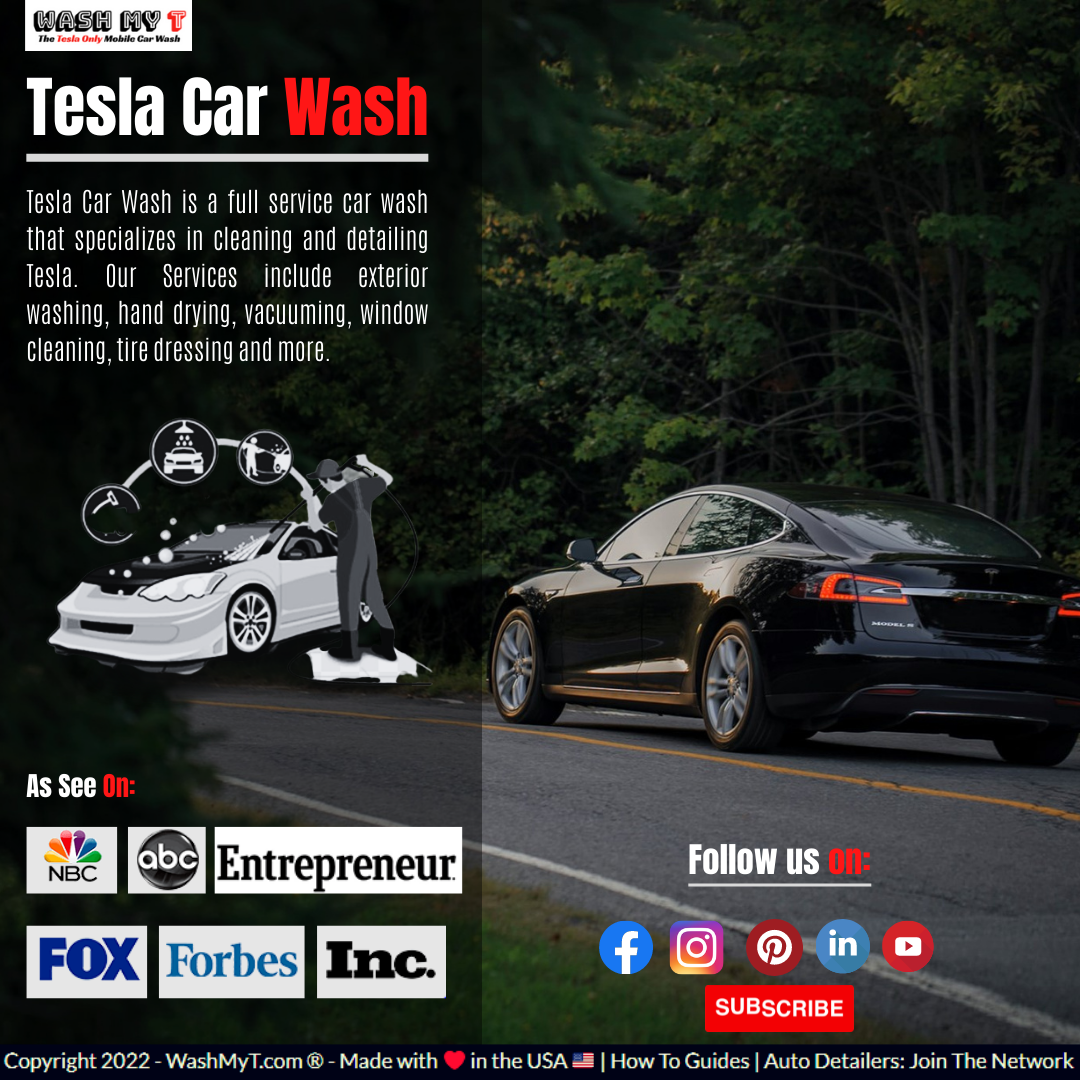 The Ultimate Guide to Washing Your Tesla