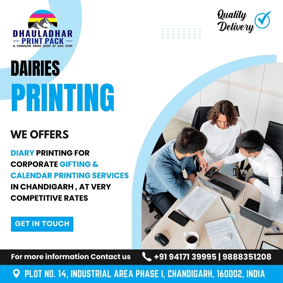 Custom Printing Services in Punjab Dhauladhar Print Pack by
