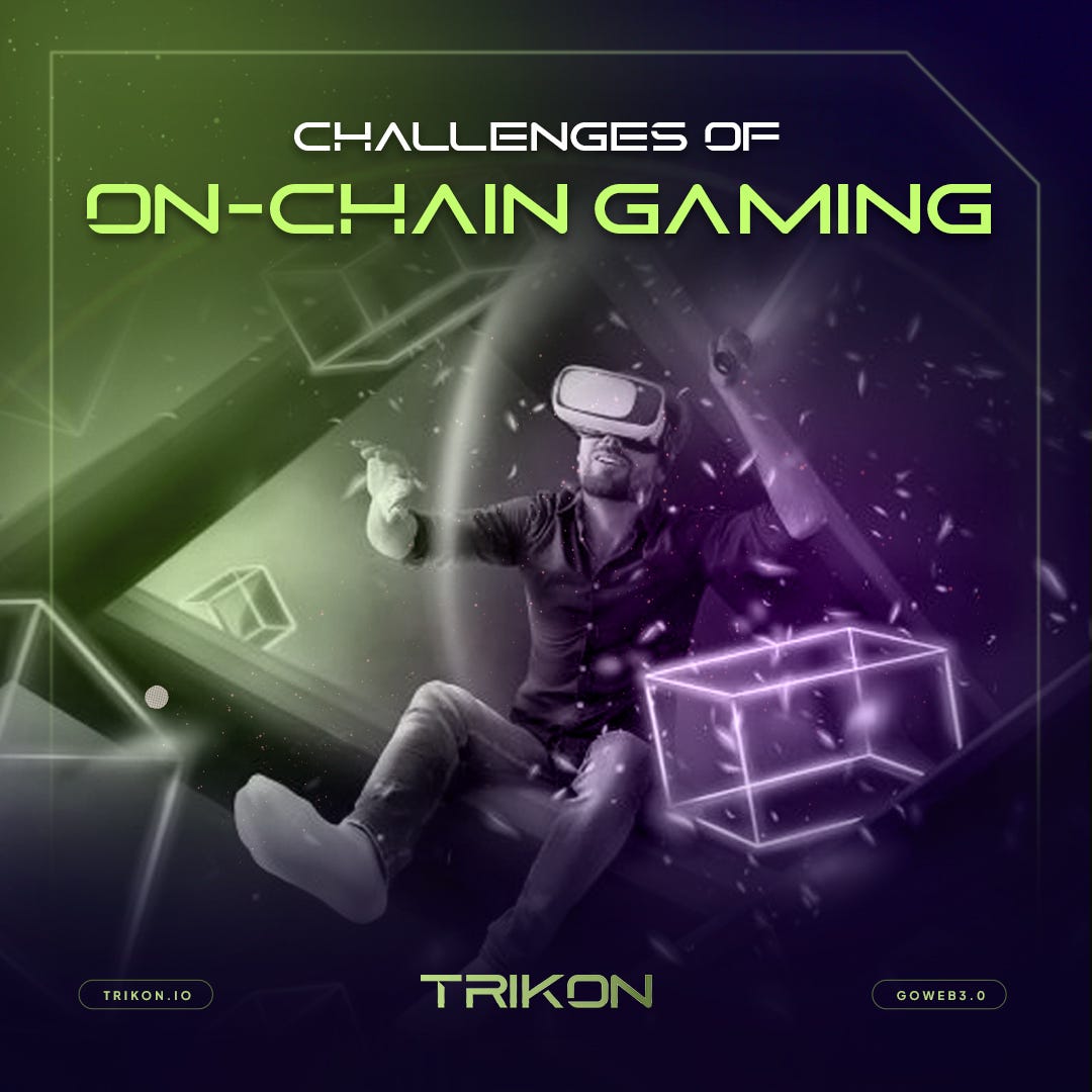 Challenges of OnChain Gaming. The onchain space for gaming continues