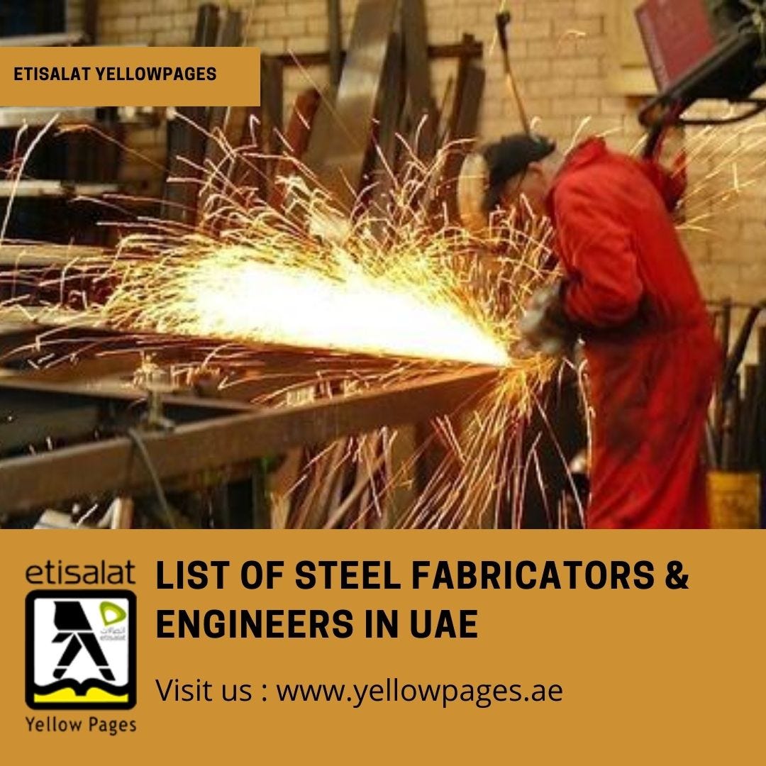 List of Steel Fabricators & Engineers in UAE Rakesh Tondon Medium