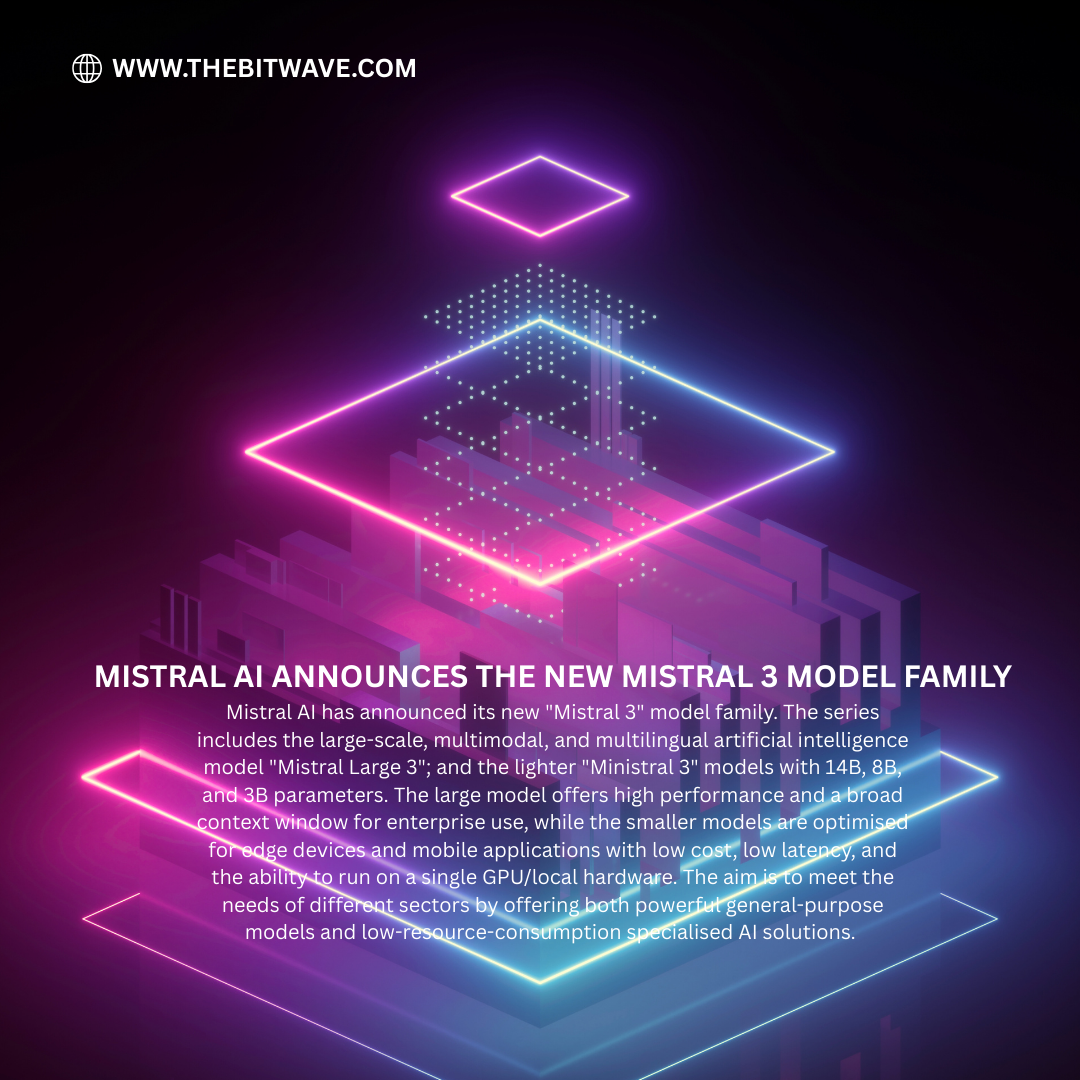Mistral 3: Open-Source AI and the Shift Toward Scalable, Multimodal Intelligence