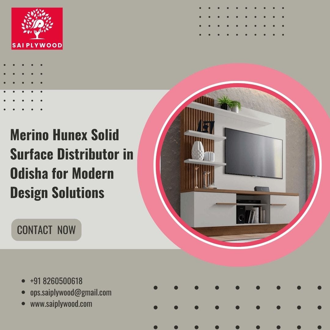 Merino Hunex Solid Surface Distributor in Odisha for Modern Design Solutions