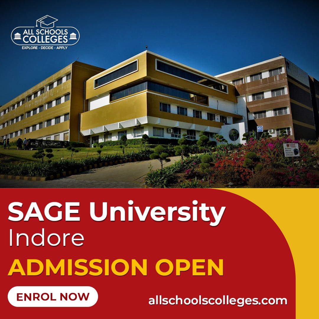 SAGE University Indore Admission - Gyan Pal - Medium