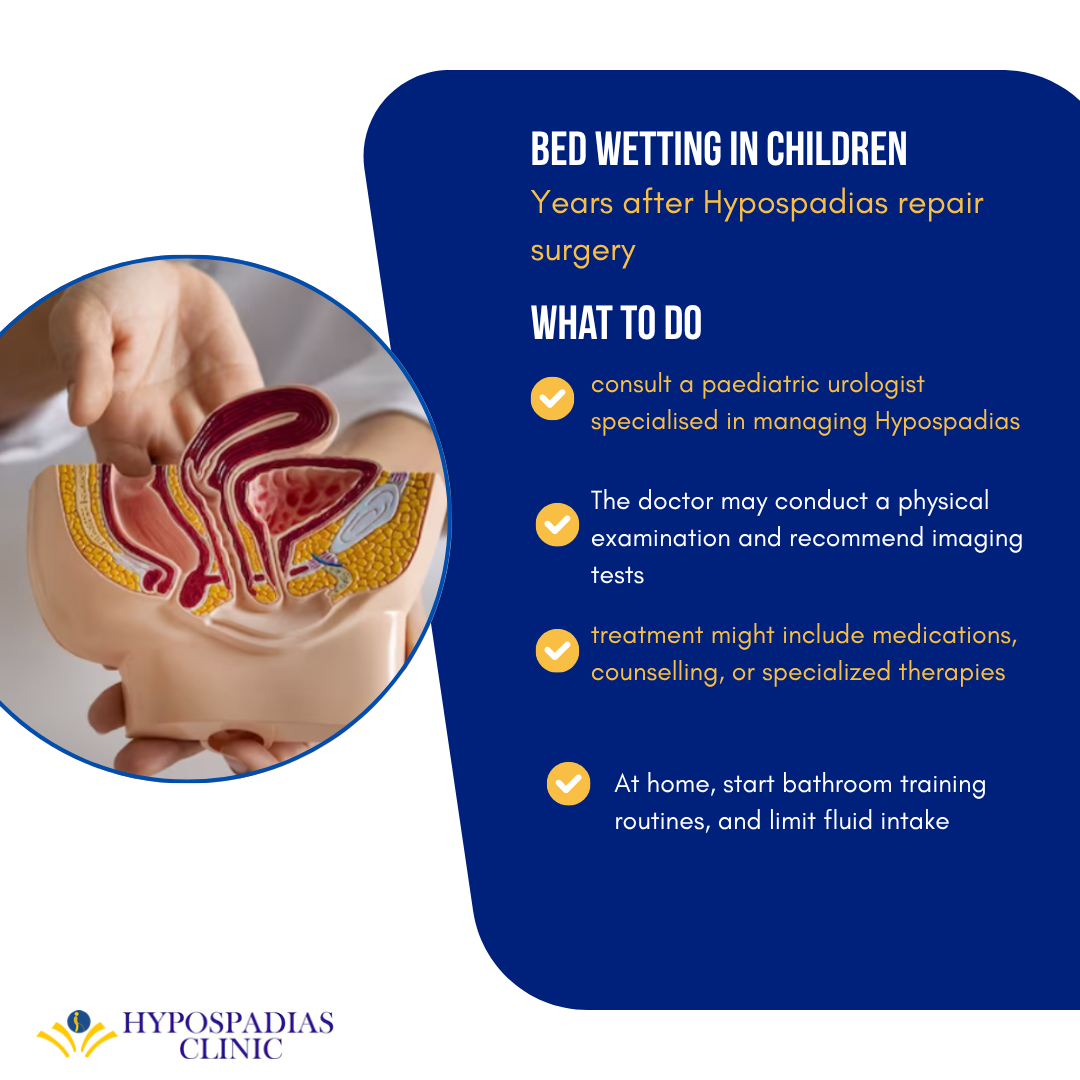 Bedwetting in Children Years After Hypospadias Repair Surgery — What To Do