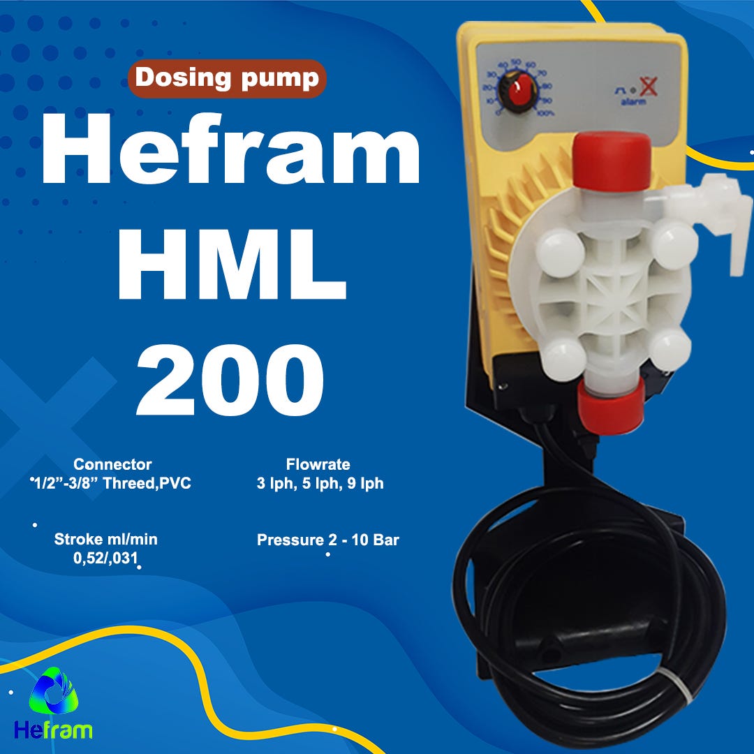 Dosing Pump BRS — Hefram HML 200 Ikhsanhefram Medium