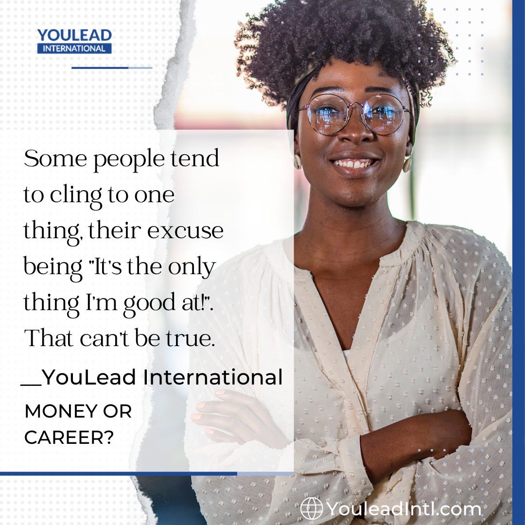 Money Or Career Let S Be Real What We Want To Do And By Money Or Career Let S Be Real What We Want To Do And By