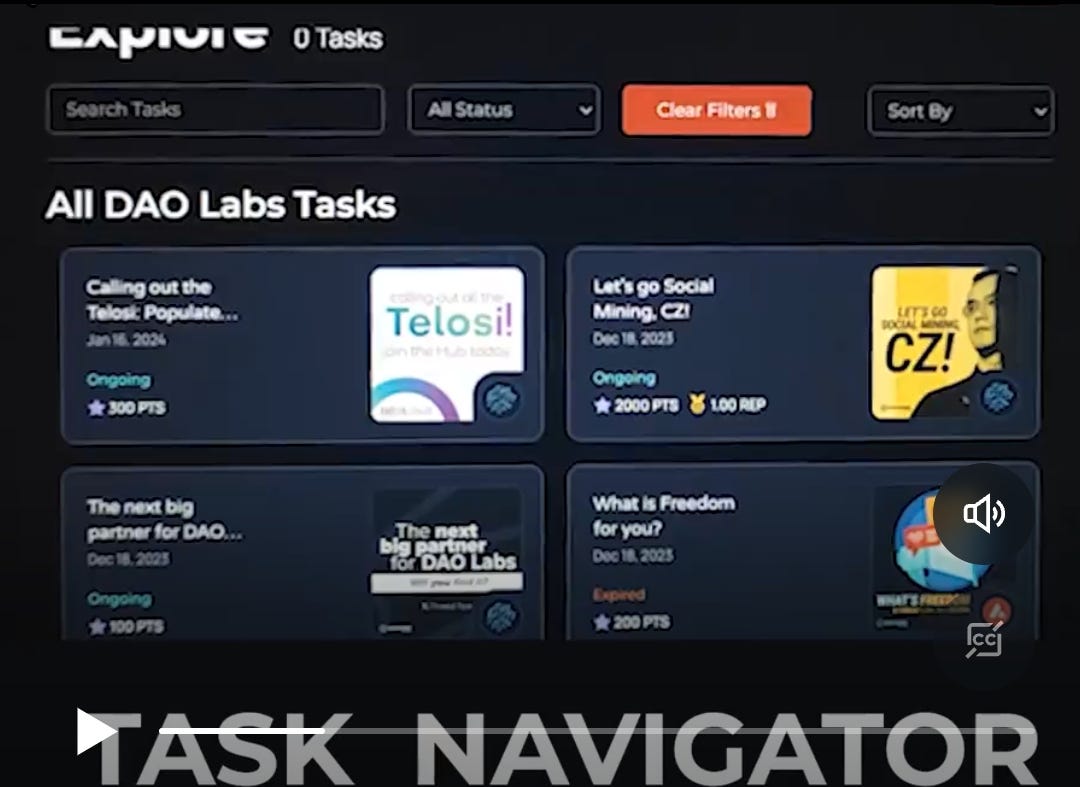DAO Labs Sneak Peak Preview Having gone through the DAO Labs Sneak Peak
