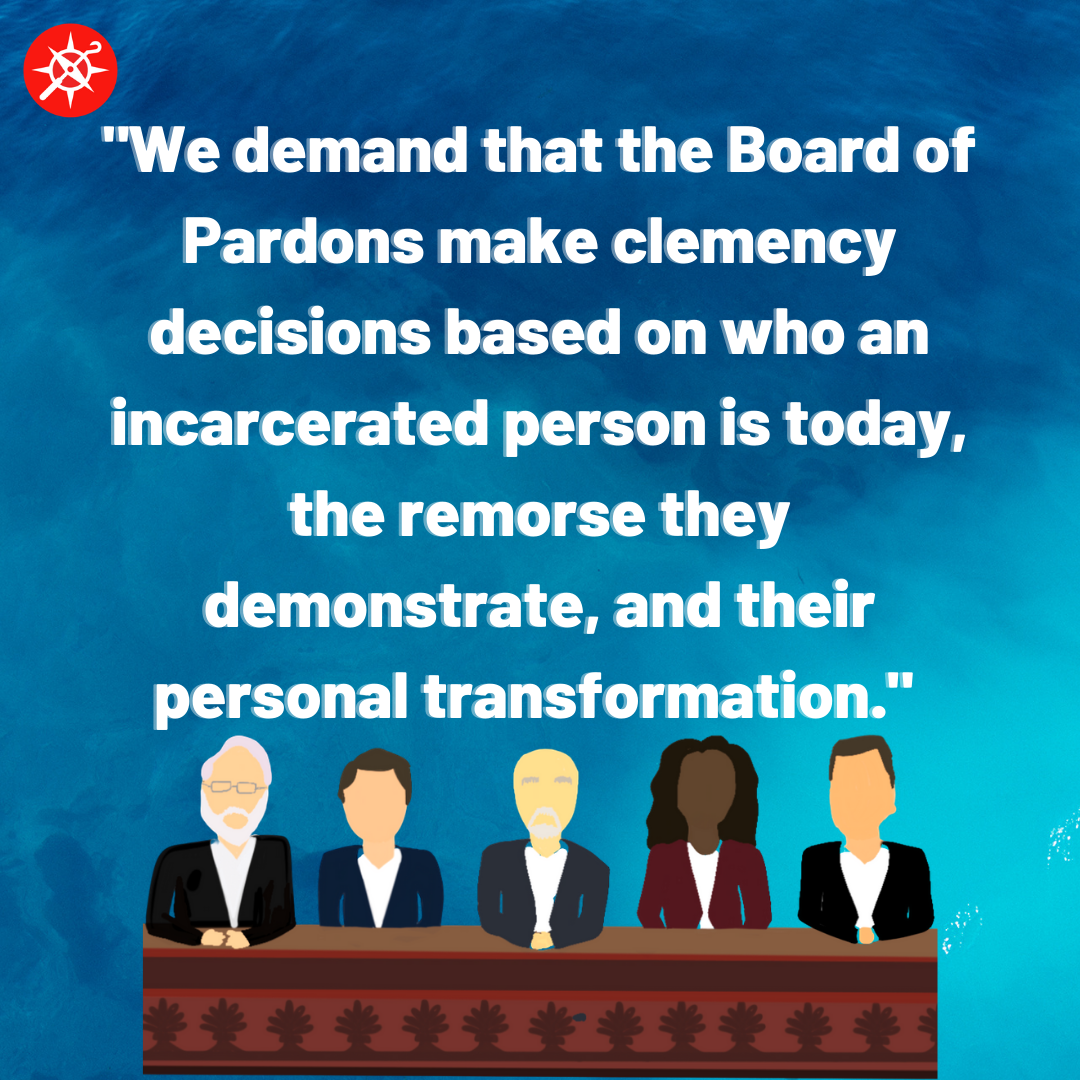 Letter to the Board of Pardons. December 1, 2020 by Amistad Law