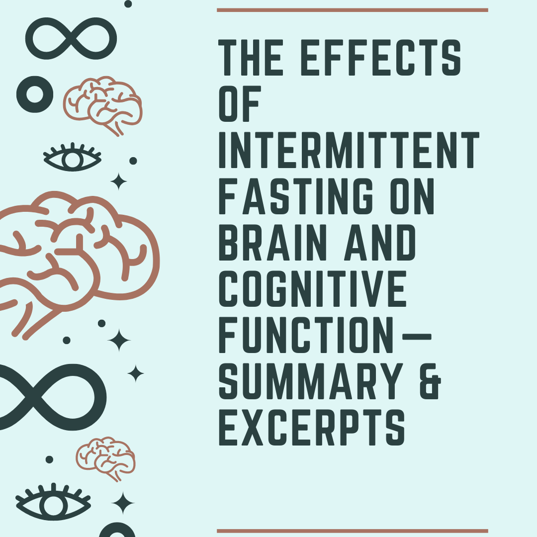 A closer look at Benefits Of Glp 1 And Intermittent Fasting For Cognitive Function