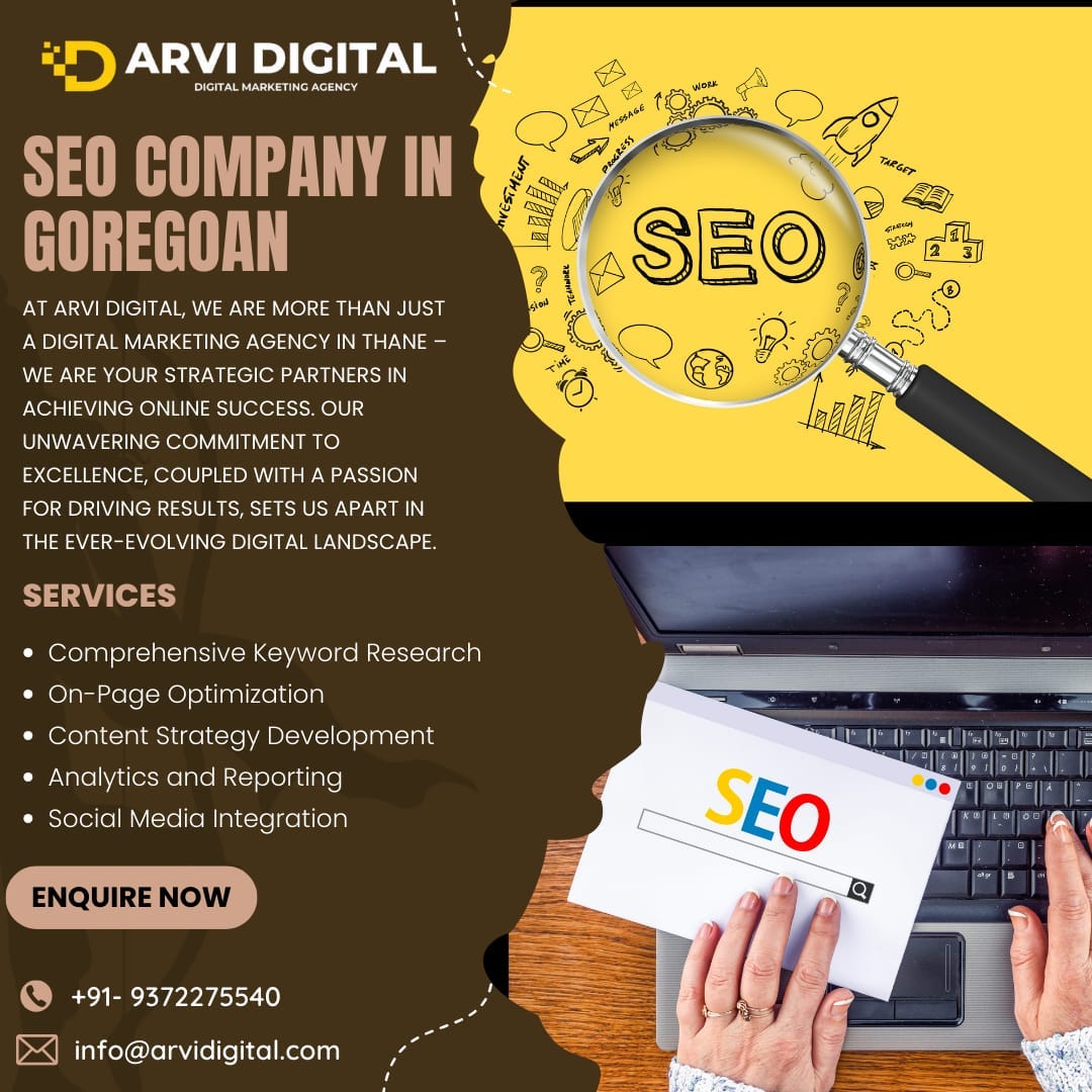Top SEO Company in Goregaon | Arvi Digital — Affordable & Best SEO Services 🌐📈
